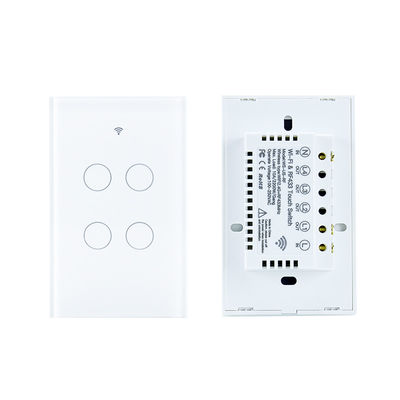 1/2/3/4/6/8 переключателям RF433 стены Wifi света шатии умным нужны нейтральные работы управлением приложения Tuya провода с Alexa