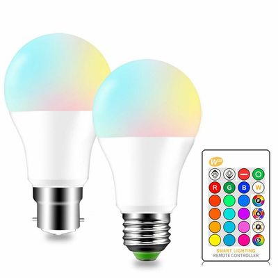 Домашние умные электрические лампочки шарика 15W E27/B22 RGB СИД Wifi беспроводные