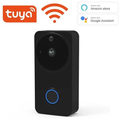 Камера слежения дверного звонока OLED HD WiFi жизни в реальном времени Tuya ночного видения умной видео-