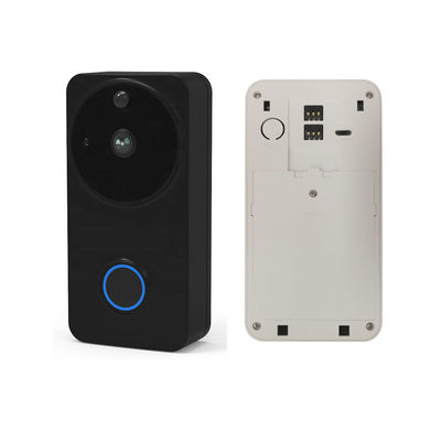 Дверного звонока камеры дверного звонока 1080P ABS детектор движения умного домашнего беспроводного умного двухсторонний